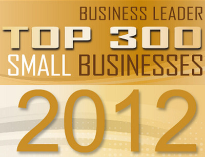 Insight Sourcing Group Awarded "Top 300 Small Businesses of the South" for 2012 By Business Leader Magazine