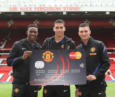 Welbeck, Smalling and Macheda Launch Manchester United Credit Card