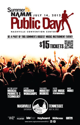 Summer NAMM Public Day Offers Access into Exclusive Music Products Event on July 14th