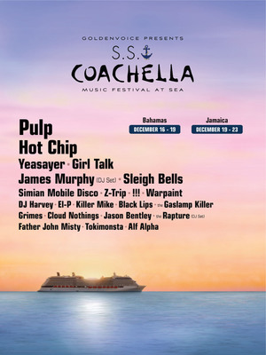 Goldenvoice Presents S.S. COACHELLA: Two Separate Voyages-Same Line Up