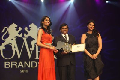 Zuari Cement Wins The Prestigious Power Brand-2012 Award