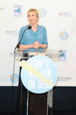 Jane Lynch Launches the National College Finance Center Website and the "Don't Major in Debt" PSA Campaign