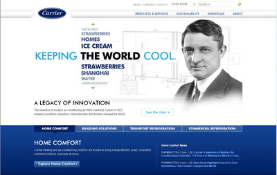 Carrier Unveils Dynamic New Website for Improved Customer Experience