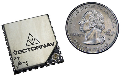 VectorNav Releases the World's First GPS-Aided Inertial Navigation System on a Chip