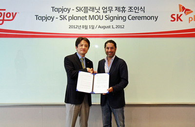 Tapjoy and SK Planet Announce Strategic Global Partnership