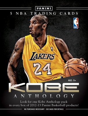 Panini America To Honor Kobe Bryant With Commemorative Card Set In All 2012-13 NBA Products