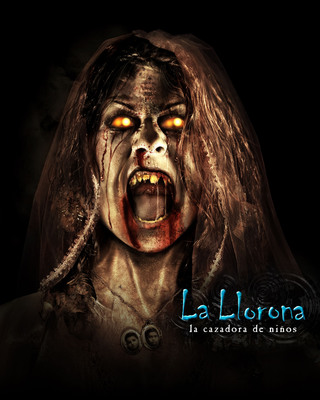 The Terrifying Mexican Legend of La Llorona Returns to Universal Studios Hollywood in the Reimagined Halloween Horror Nights maze, "La Llorona: Cazadora de Ninos"