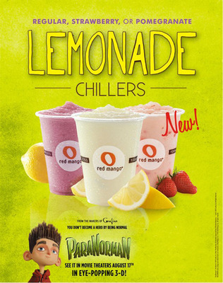 Red Mango Introduces Lemonade Frozen Yogurt And Frozen Lemonade Chillers