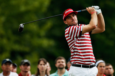 Keegan Bradley Wins The Bridgestone Invitational Wearing Tommy Hilfiger Golf