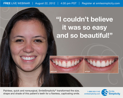 SmileSimplicity® Veneer Procedure Transforms Healthy, Yet Neglected Young Smile With Beautiful Results