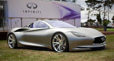 Infiniti Emerg-e Concept Makes North American Debut at 2012 Pebble Beach Concours d'Elegance