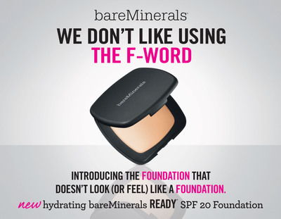 bareMinerals Launches Its First Solid Foundation with 'We Don't Like Using the F-Word' Campaign