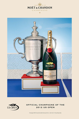 Moet &amp; Chandon Returns to the US Open to Celebrate Tennis as the Official Champagne for the Second Consecutive Year