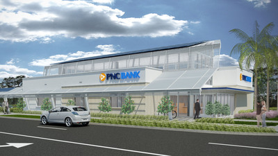 PNC Bank's New Net-Zero Energy Branch To Produce More Energy Than It Consumes