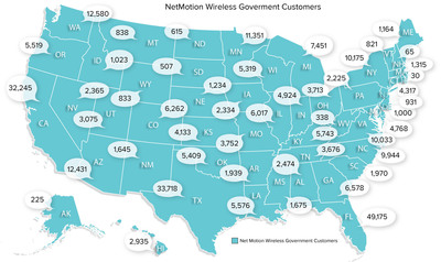 NetMotion Wireless Leads Government Mobile VPN Market, Adds Washington State Patrol