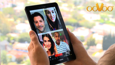 ooVoo Quadruples Social Video-Chat Fun With Release Of Free iOS, Android Four-Screen Multi-Party Mobile Video-Chat Apps