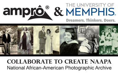 Ampro Industries, Inc. Collaborates with the University Libraries at the University of Memphis to create the National African American Photographic Archive
