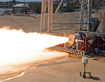 Aerojet's LEO-7 Second Stage Rocket Motor Completes Successful Hot-Fire Test