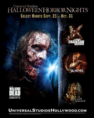 Universal Studios Hollywood Announces General Admission and Front of Line Tickets Now On Sale for the Eagerly-Anticipated 'Halloween Horror Nights' Event, Taking Place on 19 Select Nights from September 21 to October 31, 2012