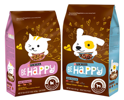 New Purina® Be Happy™ Dog And Cat Food Brand Launches With Feel-Good Philosophy