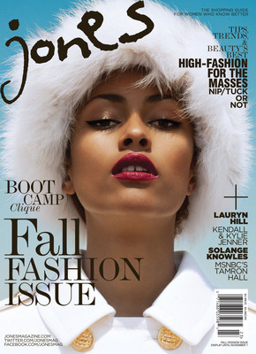 Jones Magazine Presents 3rd Annual Fall Fashion Issue On Newsstands Now