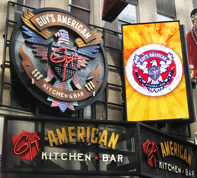 D3 Dishes Up a New LED Display for Guy Fieri's Mega-Restaurant in Times Square