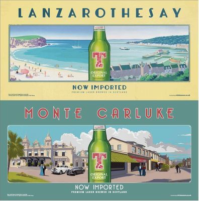 A Postcard from 'Monte Carluke' and 'Lanzarothesay'!