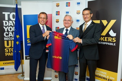 FC Barcelona and The European Commission Join Forces to Help Millions of Europeans Quit Smoking