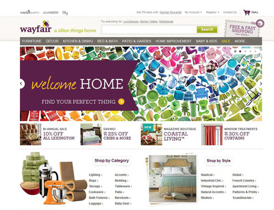 Wayfair.com Powers Home and Furniture Category on Tesco Direct