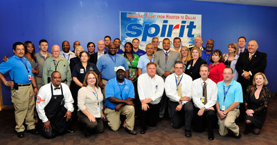 Spirit Airlines Starts Ultra Low Fare Service Between Houston and Dallas/Fort Worth
