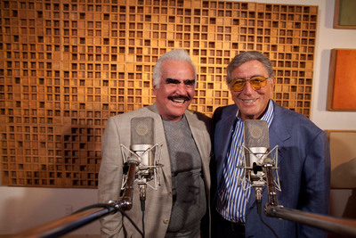 Los íconos culturales Tony Bennett y Vicente Fernández cantan juntos en vivo en el Prudential Center de Newark, Nueva Jersey este domingo, 30 de septiembre