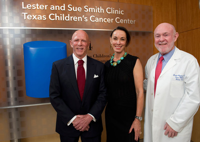 Texas Children's Cancer Center announces naming of clinic in honor of Lester and Sue Smith