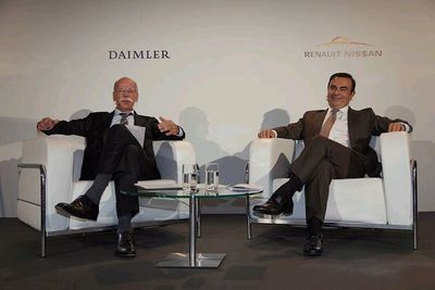Renault-Nissan et Daimler étendent le champ de leur collaboration