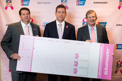 Ticketmaster Turns Tickets Pink For October's National Breast Cancer Awareness Month