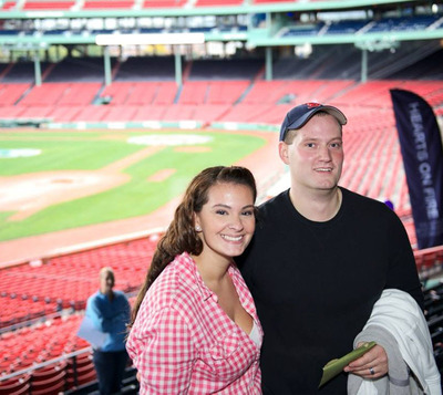 Massachusetts Couple Wins First Ever Hearts On Fire Diamond Hunt at Fenway