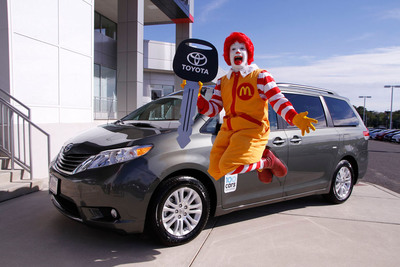 Ronald McDonald Gets New Wheels