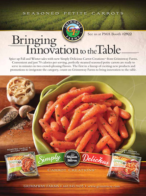 Grimmway Farms Introduces New Simply Delicious Carrot Creations™