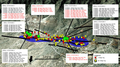 Silver Bull Intersects 158.9g/t Silver Over 30.75 Meters Including 2,250g/t Over 1 Meter On The Sierra Mojada Project, Coahuila, Mexico
