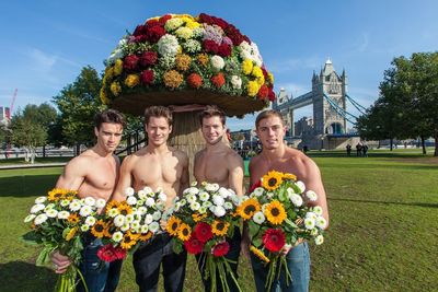 Britain's Biggest Ever Bouquet is Unveiled