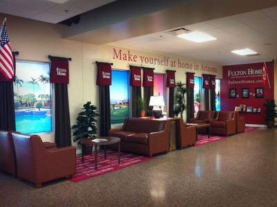 Fulton Homes Unveils Living Room Lounge at Phoenix-Mesa Gateway Airport
