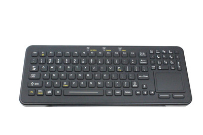 New Wireless, Rechargeable Keyboard is Back in Black for Industrial Applications