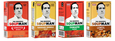 The Original SoupMan® Now Available in the Soup Aisle of More Than 3,000 Supermarkets Nationwide