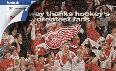 Amway's Detroit Red Wings Sponsorship Gets Social