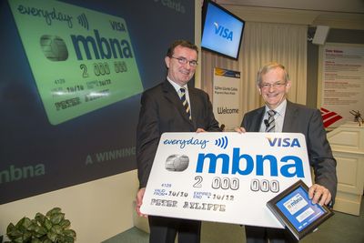 MBNA and Visa Europe Celebrate Contactless Milestone