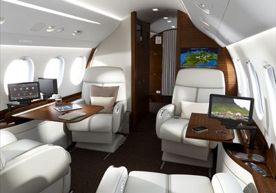 Dassault Falcon to Offer New Features for FalconCabin HD+