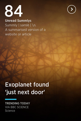 News App Summly Launches to Simplify News on your iPhone or iPod Touch