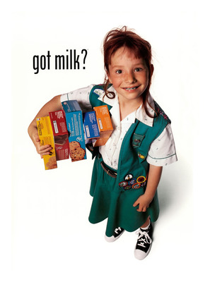 GOT MILK? &amp; Girl Scouts in Calif. to Recapture an Iconic Ad
