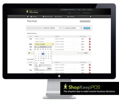 ShopKeep POS Makes Time Clock Tracking Apps Obsolete
