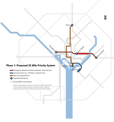 District DOT Reveals Details from RFI Responses to 22-Mile Priority Streetcar System