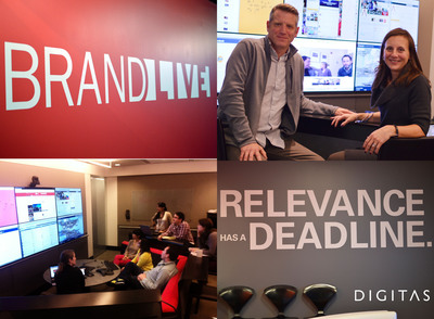 Digitas Unveils BrandLIVE™, Powered By Real-Time Platform Features "The Wire," "The Newsroom" and "The Multicast"